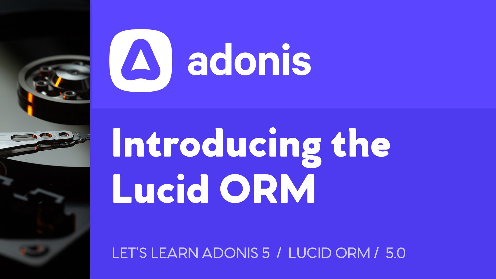 Introducing the Lucid ORM